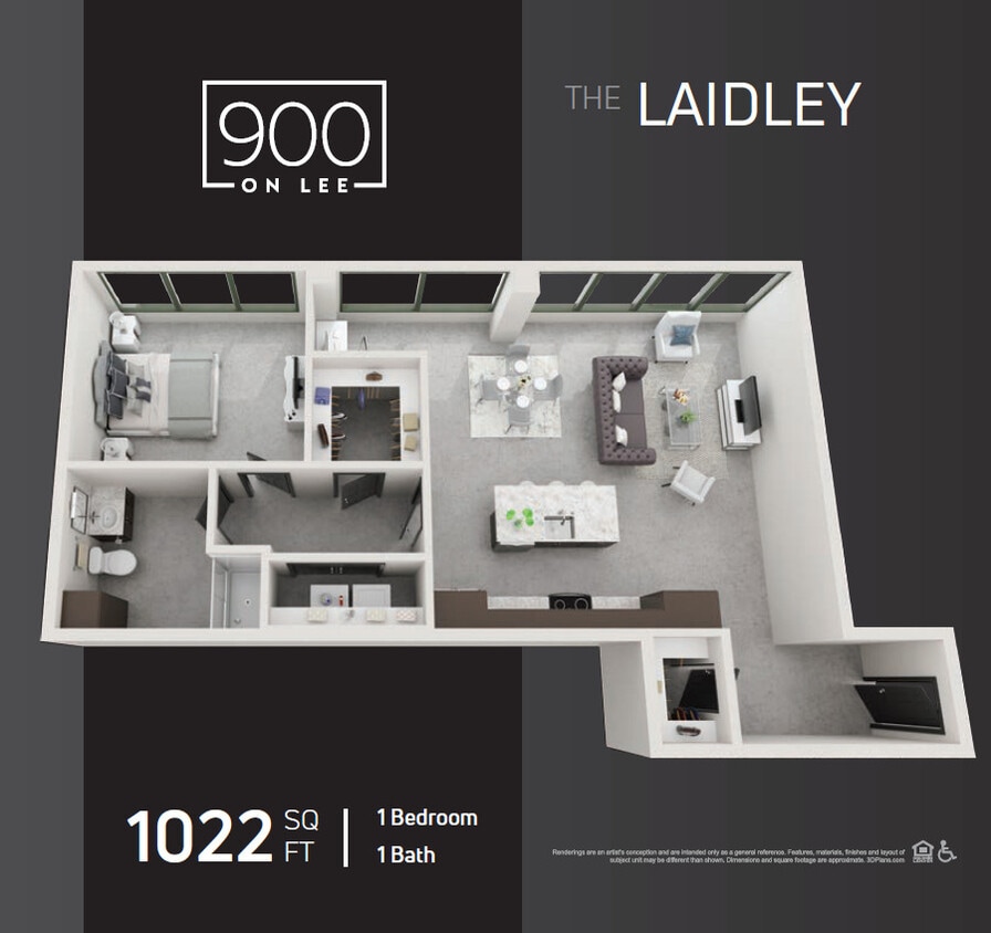 Floor Plan - The Laidley