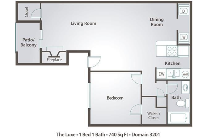 Floor Plan - The Luxe