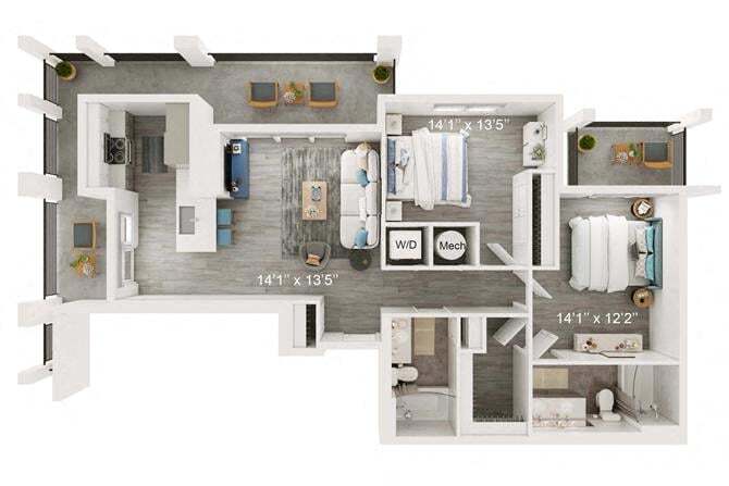 Floor Plan - Anchorage