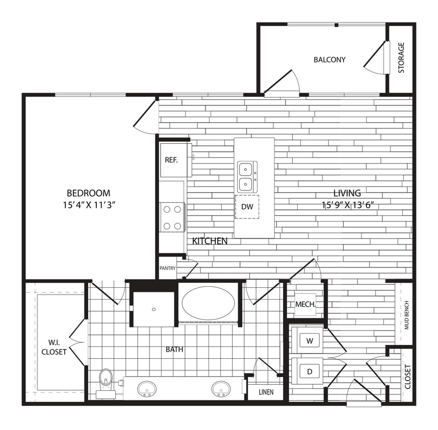 A5 floor plan Bellrock Market Station - A5