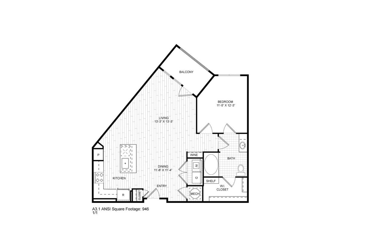 Floor Plan - A1J