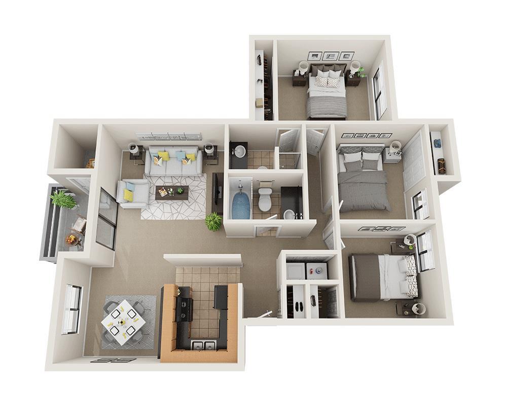 Floor Plan - Plan C2B