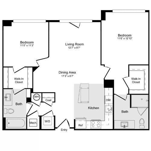 Floor Plan - C-1h