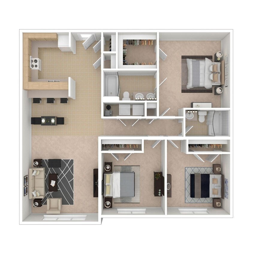 Floor Plan - Forest Hills - Riesling