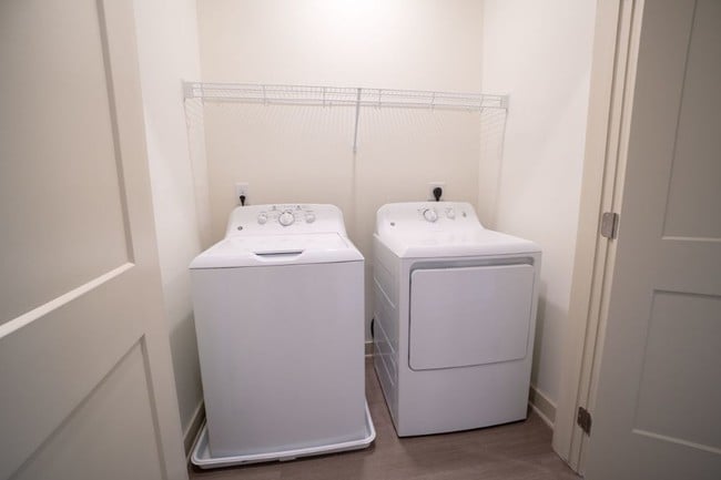 Full size washers and dryers in all homes! - 2000 West Creek