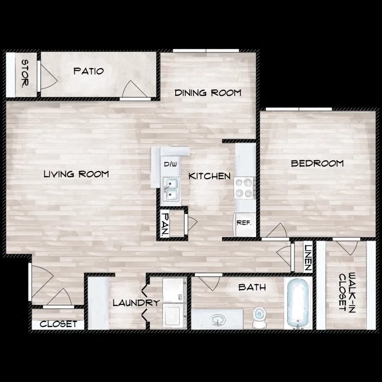 Floor Plan - Biscayne