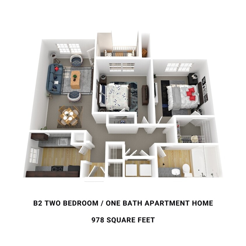 B2- 978 sqft - B2