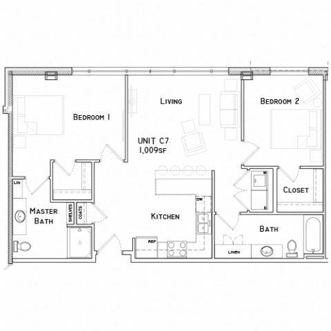 Floor Plan - Cottonwood