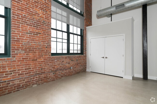 2BR, 2.5BA - 1,198SF - Primary Bedroom - Capewell Lofts