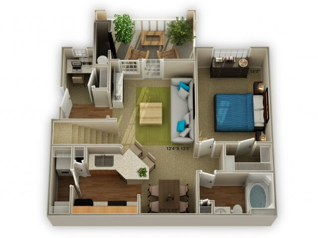 Floor Plan - The Timberlake