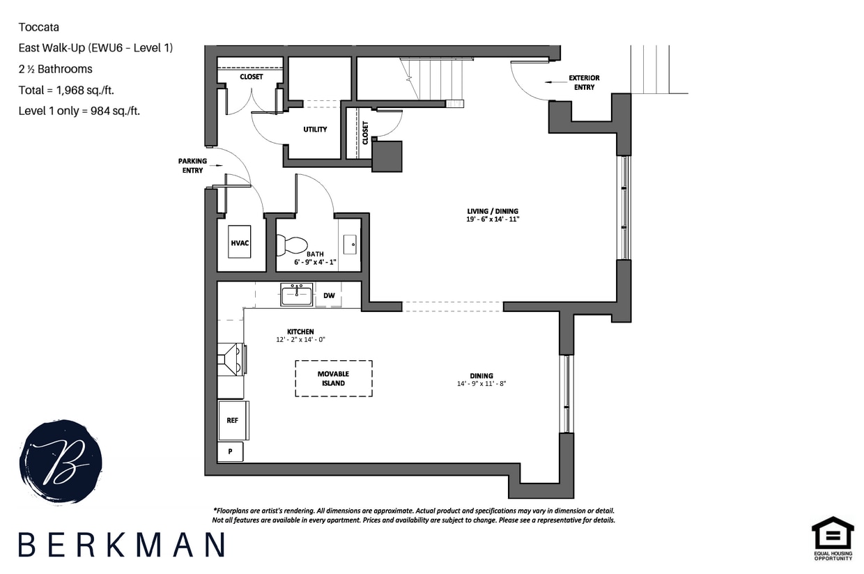 Floor Plan - Toccata