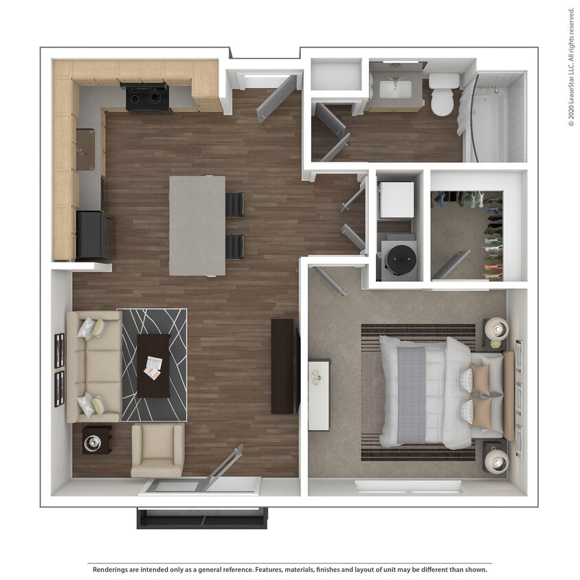 A3 3D Floor Plan - A3