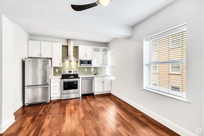 Studio - 478SF - The Julep - Kitchen, Living Room, Bedroom - The James