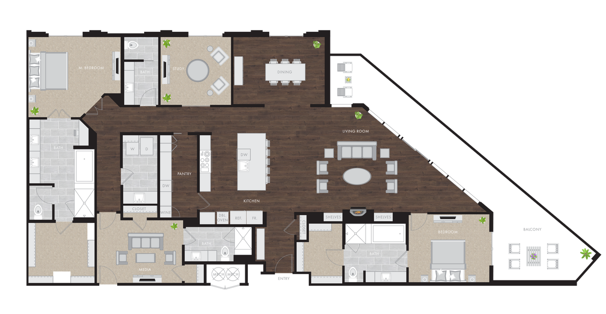 Floor Plan - Penthouse 3