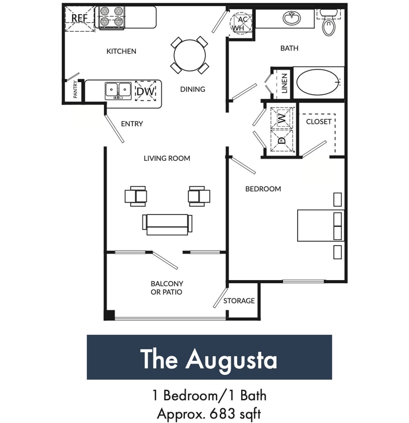 Floor Plan - The Augusta
