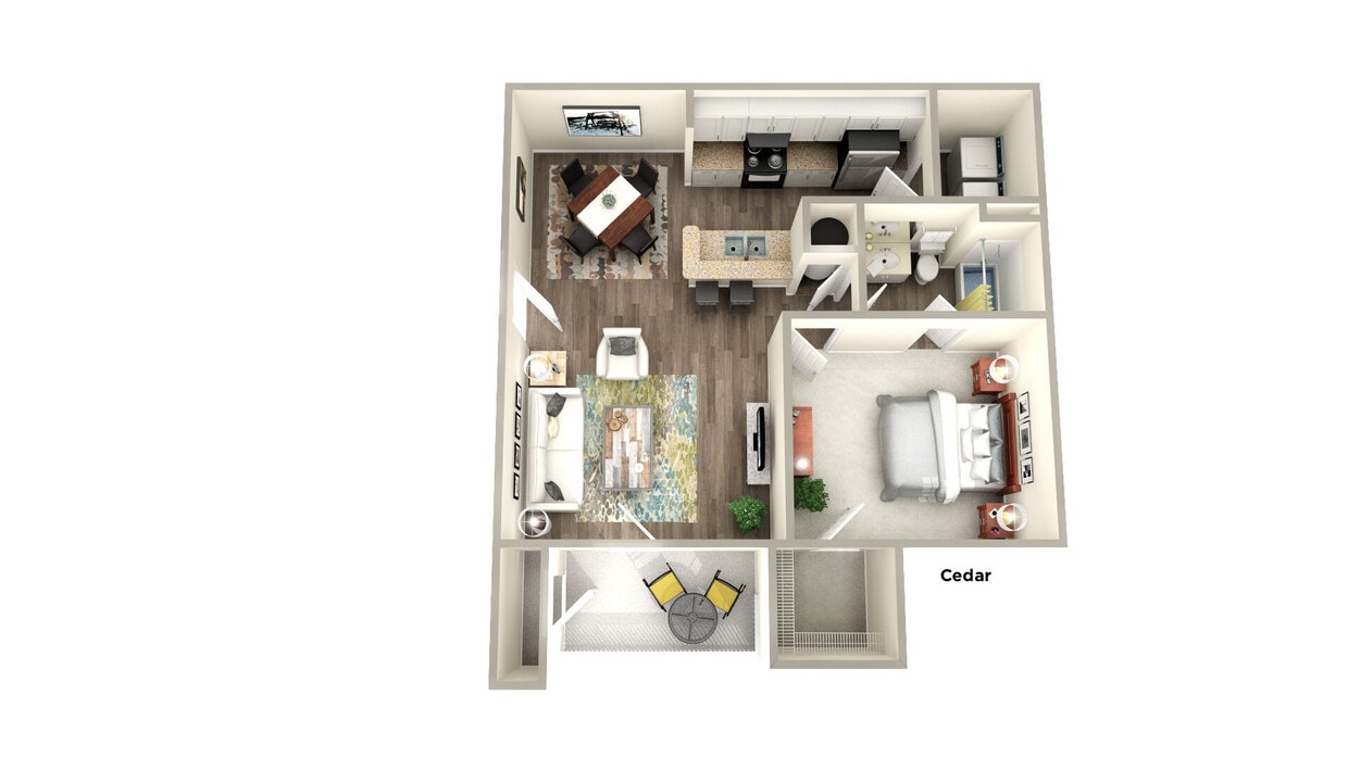Floor Plan - Cedar Renovated