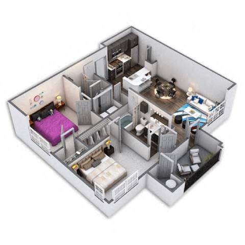 Floor Plan - Huntington Platinum