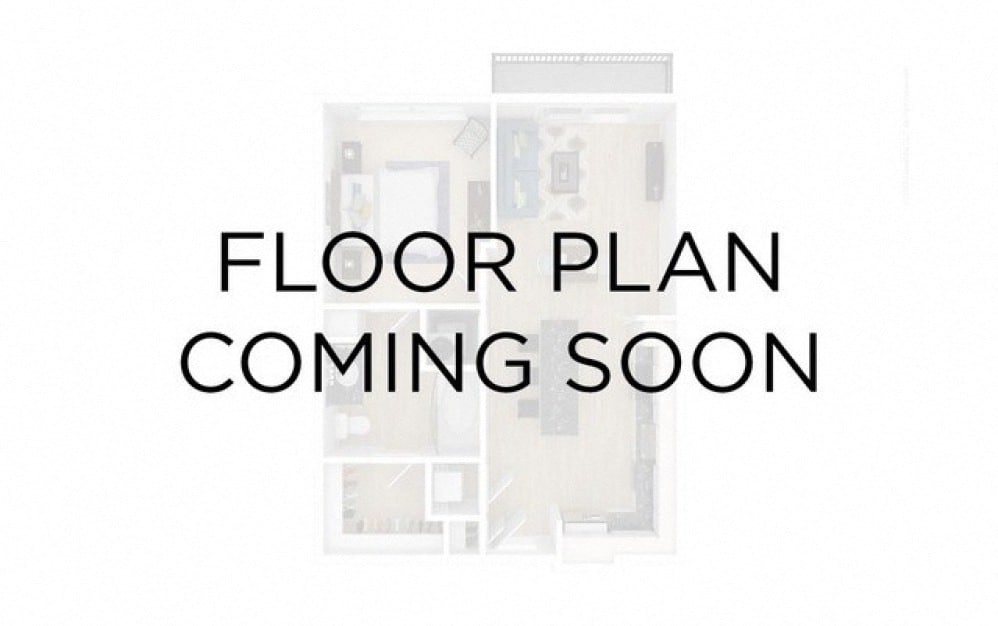 Floor Plan - 1 Bedroom and Den- 1U