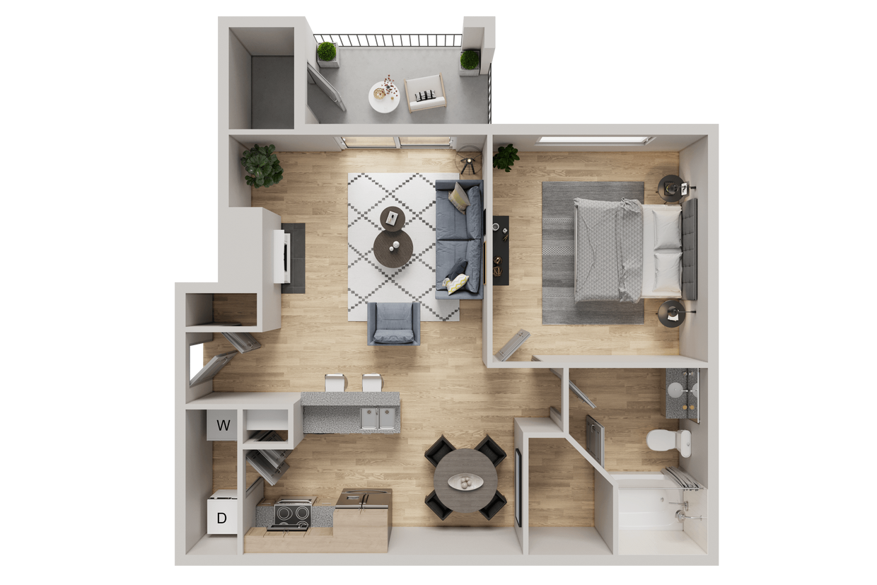 Floor Plan - Bondi - Renovated