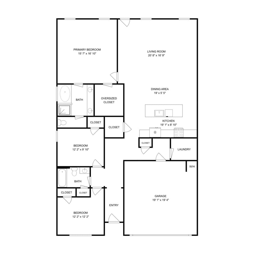 Floor Plan - Plan 1