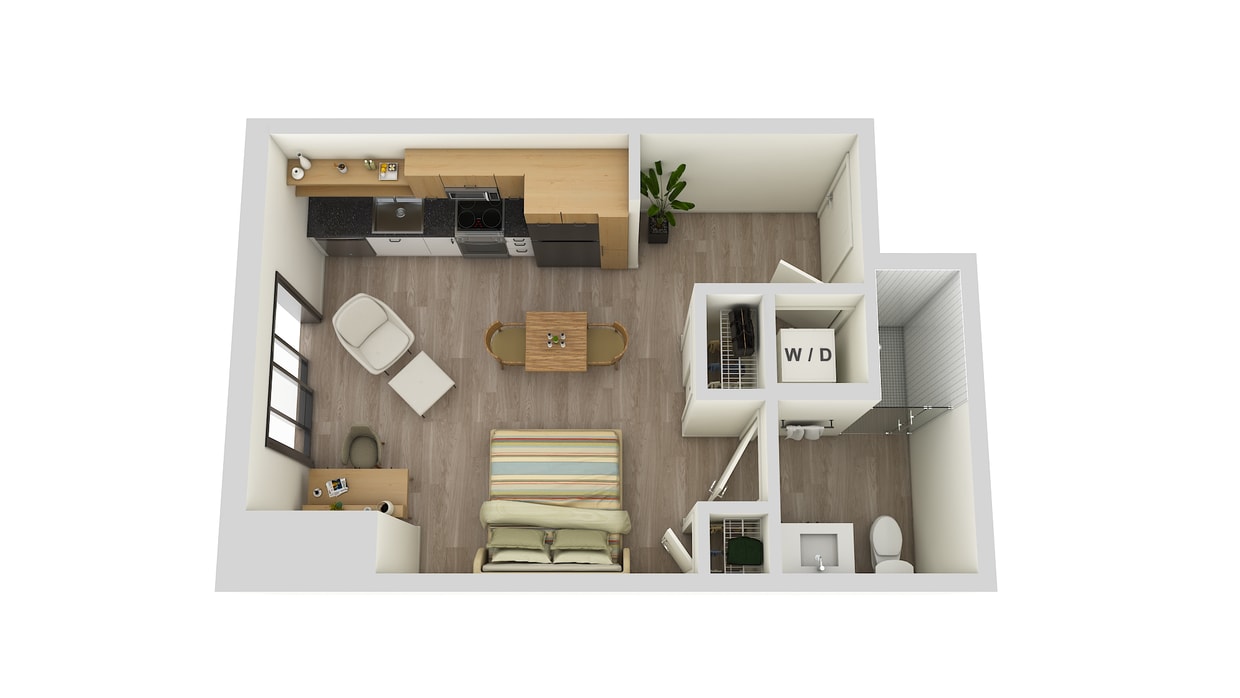 Floor Plan - Studio