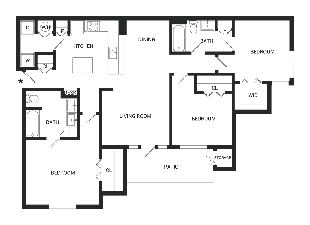 Floor Plan - The Washington