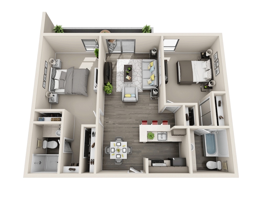 Floor Plan - Lagoon (B2A-N)