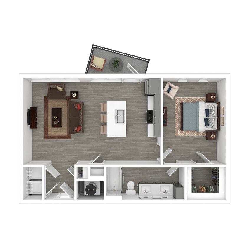 Floor Plan - The Harrison