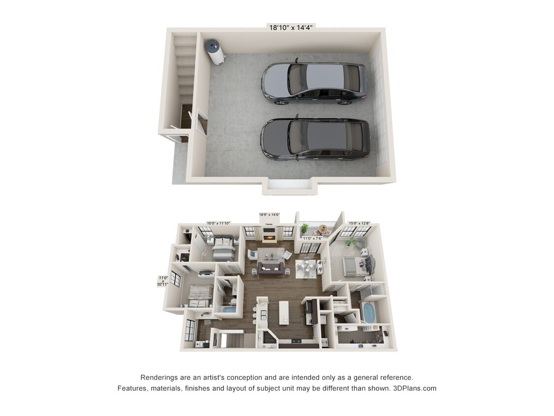 Floor Plan - Zinfandel Renovated