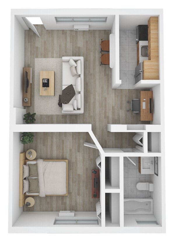 Floor Plan - Residence 12, Floors 1-3