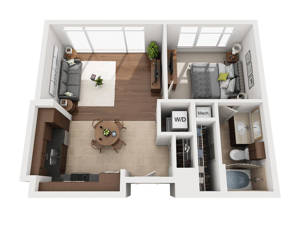Floor Plan - Plan A (A1A)
