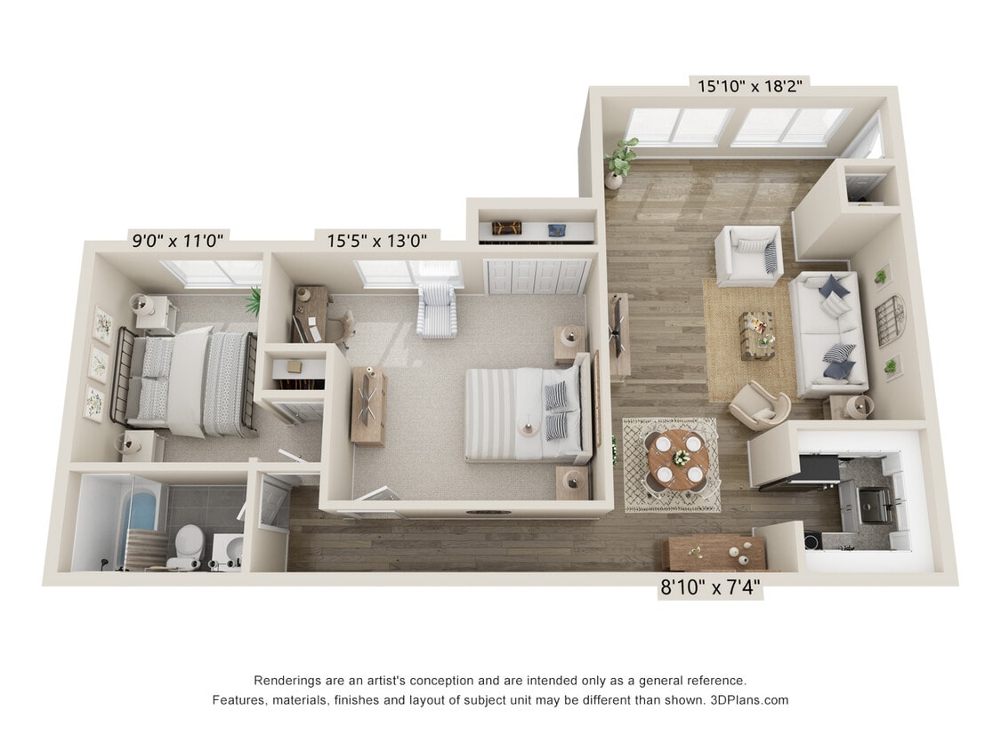 Floor Plan - Lotus Renovated