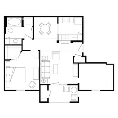 Photo - The Villa at River Pointe Apartments