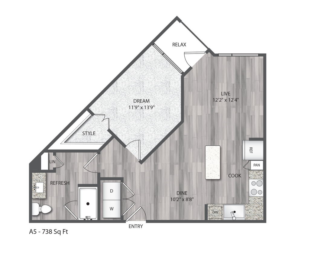 A5.1 floor plan Encore Montrose - A5.1