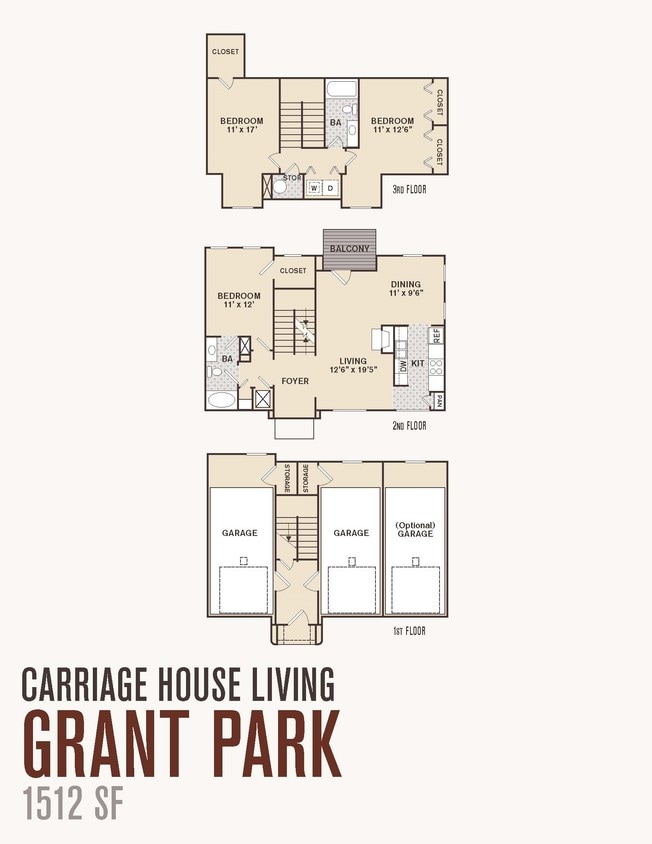 Grant Park - 3B2B 2-CGR Grant Park -Renovated