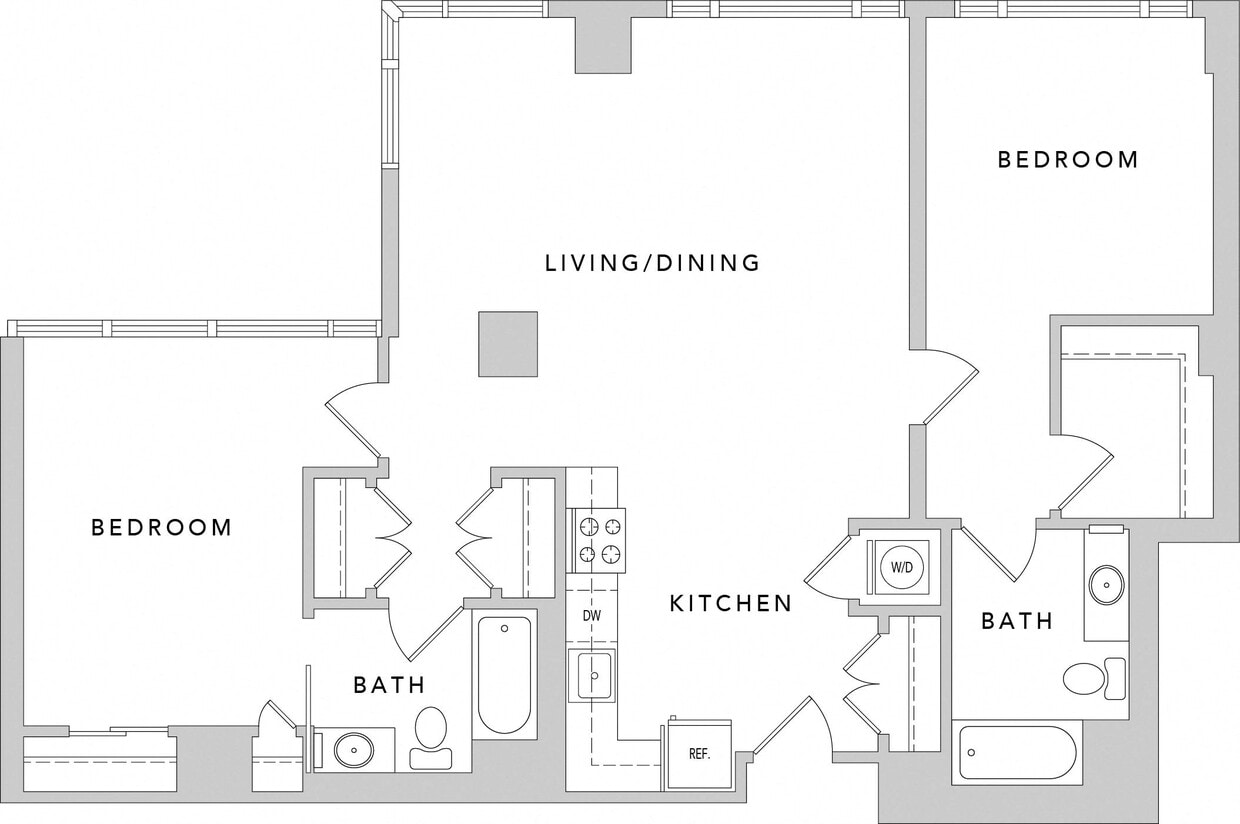 Floor Plan - 2BP Balcony Renovation 2