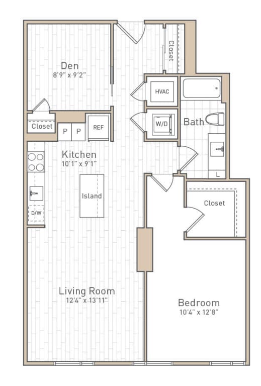 Floor Plan - A40D - Rise