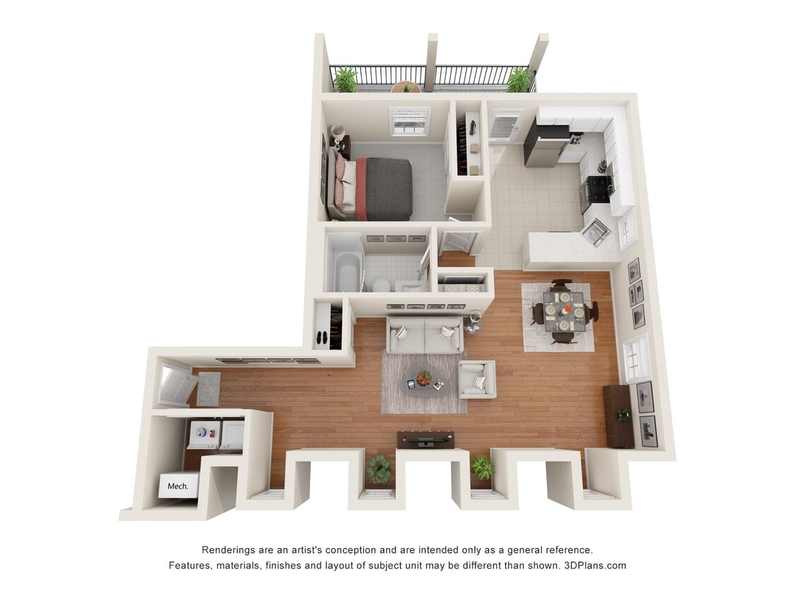 Floor Plan - The Libbie
