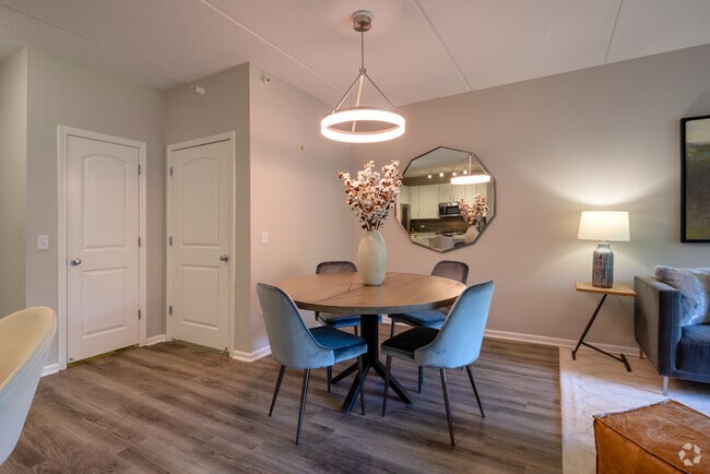 2BR, 1BA - 1,045SF - Model - Dining Room - The Majestic Luxury Apartments