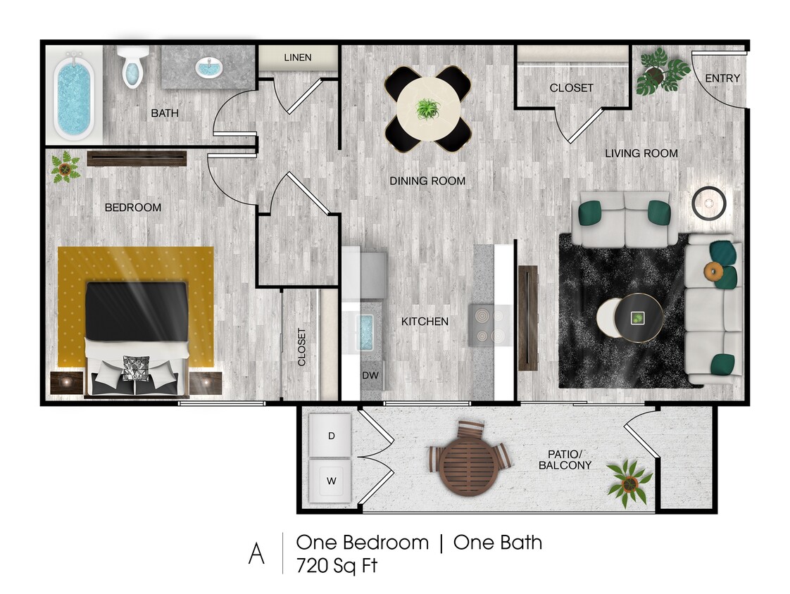 Floor Plan - A-South