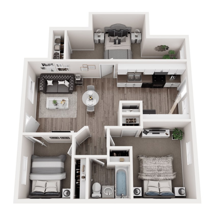 Floor Plan - 3 Bedroom