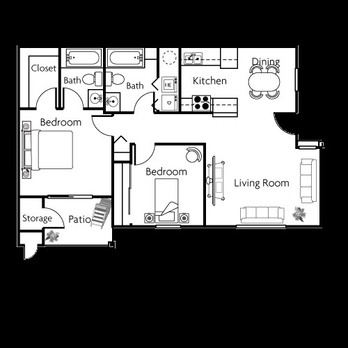 2BR/2BA - COME TO SAN REMO NOW !!!!!!!!!!!