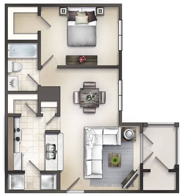 Floor Plan - The Bristol