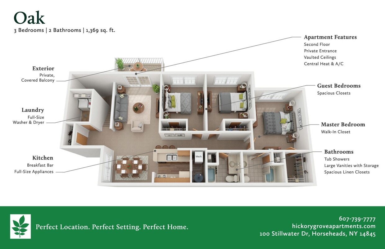 Floor Plan - Oak
