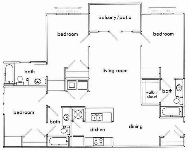 Floor Plan - Chattahoochee Renovated