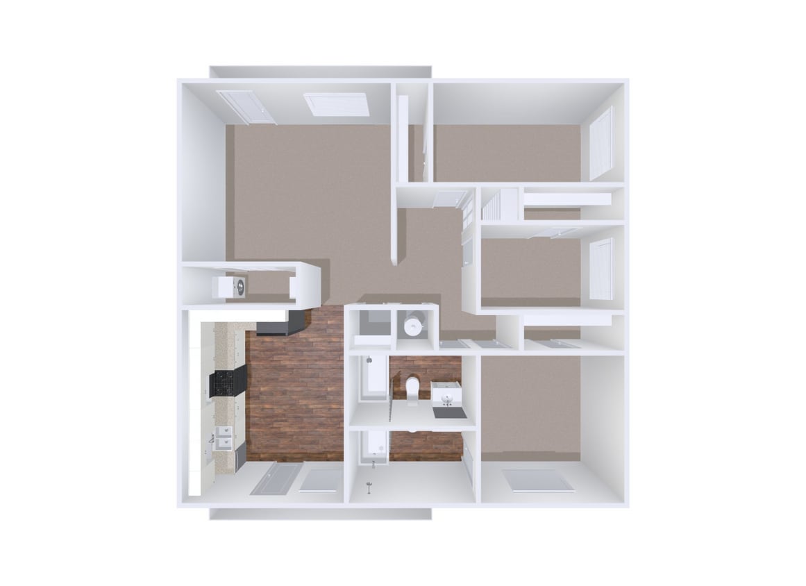 Floor Plan - The Cambridge