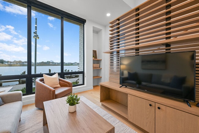 Furnished Living Room - Mackson Corners Waterfront