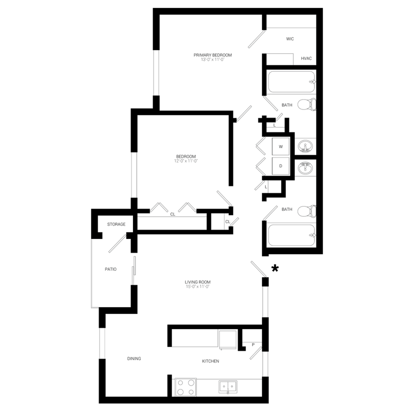Floor Plan - Cypress