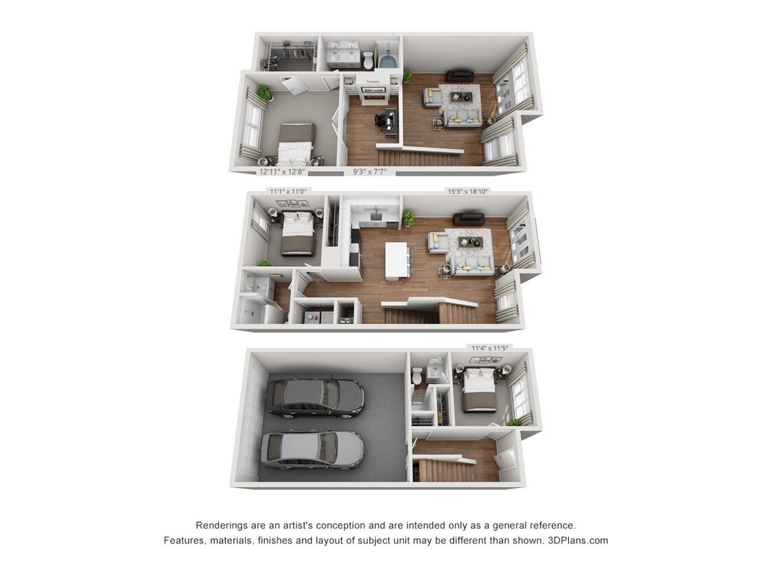 Floor Plan - Arbor Hills 2THC1