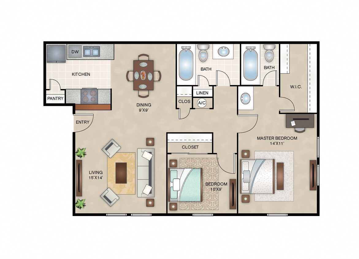 Floor Plan - Magnolia